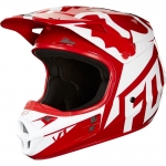 Мотошлем FOX V1 RACE HELMET, ECE [RED]