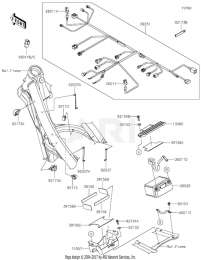 ПРОВОДКА KX450F 2019