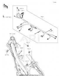 ПРОВОДКА KX250F 2020