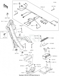 ПРОВОДКА KX450F 2021