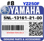 5NL-13161-21-00 YAMAHA YZ250F