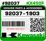 92037-1903 KAWASAKI KX450F