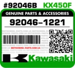 92046-1221 KAWASAKI KX450F