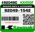 92049-1542 KAWASAKI KX450F