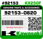 92153-0620 KAWASAKI KX250F