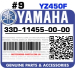 33D-11455-00-00 YAMAHA YZ450F