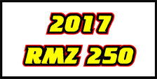 SUZUKI RMZ250 2017