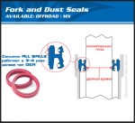 Сальники+пыльники передней вилки ALL BALLS KAWASAKI KX250 МОТОКРОСС