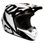 Мотошлем FOX V1 RACE HELMET, ECE [BLACK]